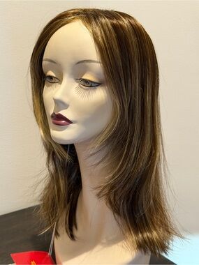 Rene of Paris - Laine - Synthetic Wig in Light Brown with Subtle Highlights 0186